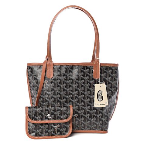 how much is the mini goyard tote|authentic Goyard anjou mini black.